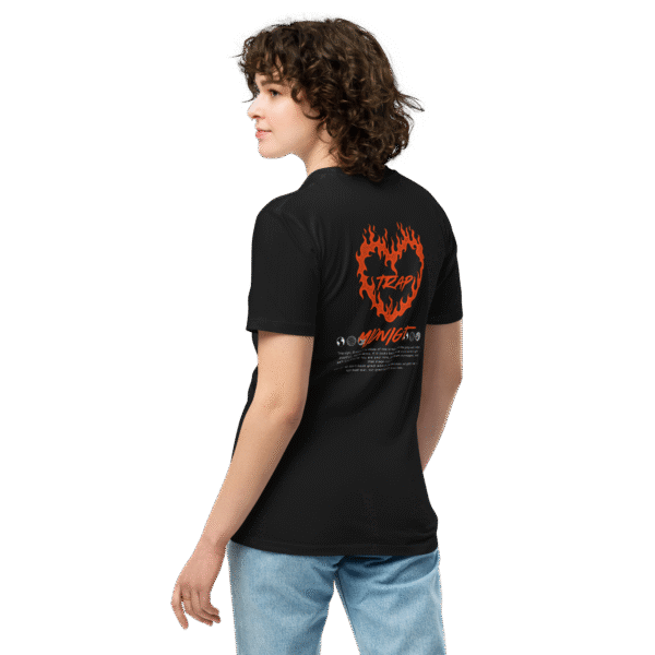 Camiseta Oversized MidTrap Hard Heart Fire - Imagem 4